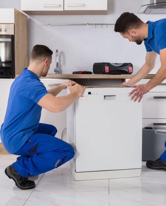 installing a dishwasher